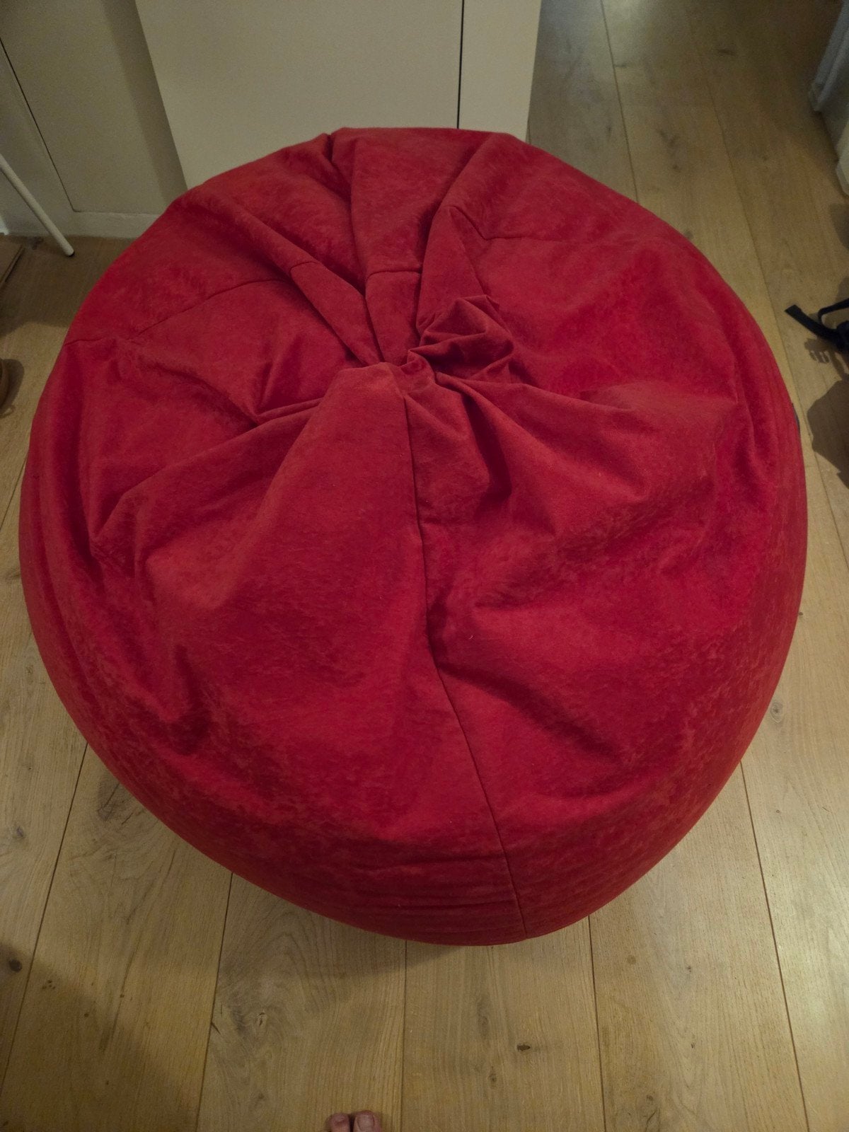 Zitzak Sitting Point XXL, rood, zo goed als nieuw, Ophalen, Zo goed als nieuw, Rood, Zitzak