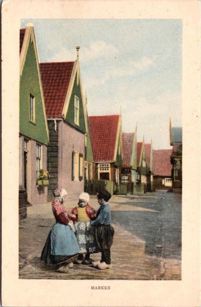 Briefkaart Marken, Verzenden, 1920 tot 1940, Ongelopen, Noord-Holland
