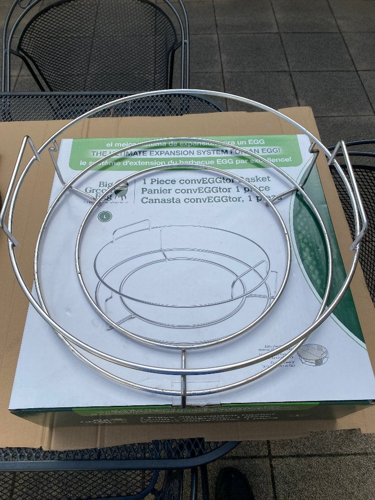 big green egg diverse accesoires Bascket, rooster, steen...., Ophalen of Verzenden, Nieuw, Big Green Egg (origineel)