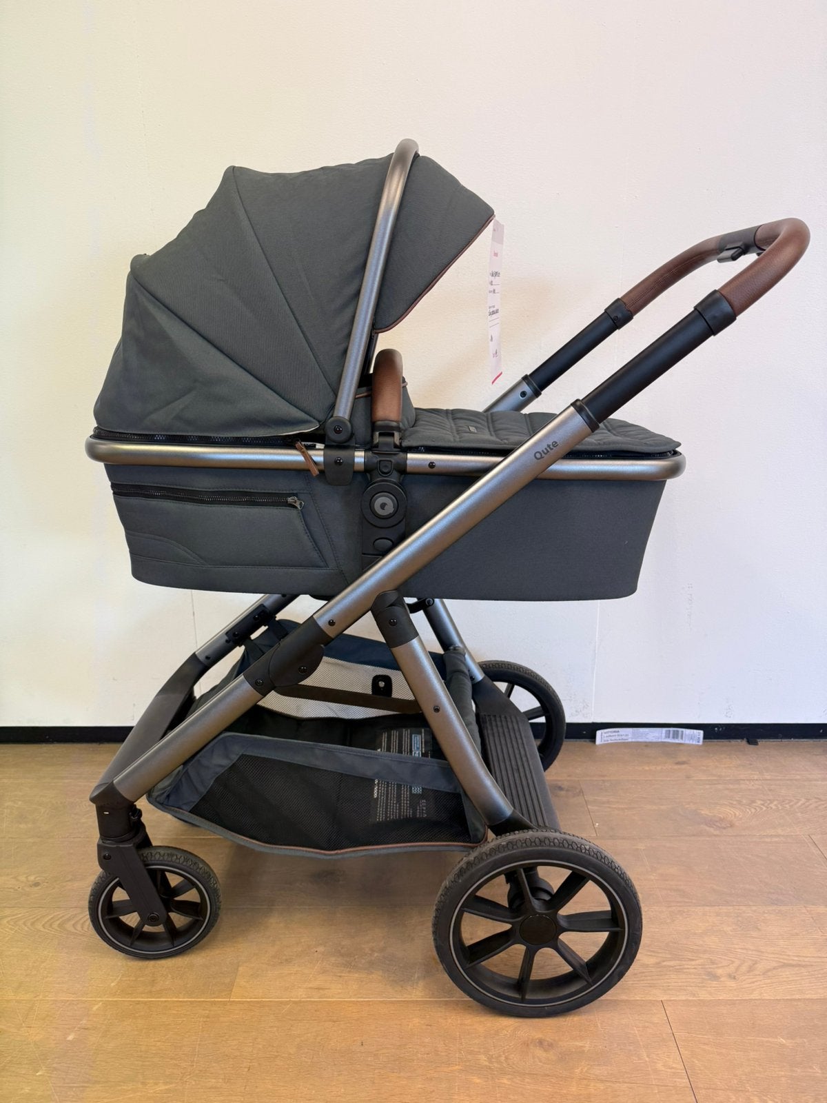 Qute Q-Journey kinderwagen - 2 in 1 - Antra, Kinderen en Baby's, Ophalen, Zo goed als nieuw, Voetenzak
