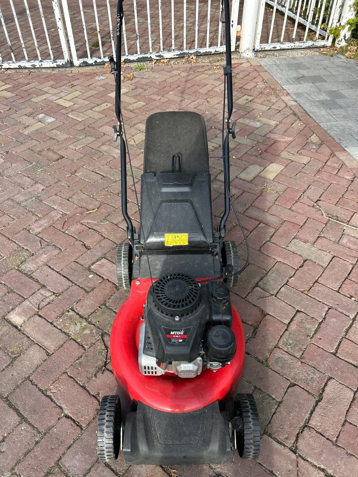 MTD P46T Benzine Grasmaaier - Defecte Koppakking, Ophalen, Cirkelmaaier, Gebruikt, 40 t/m 49 cm