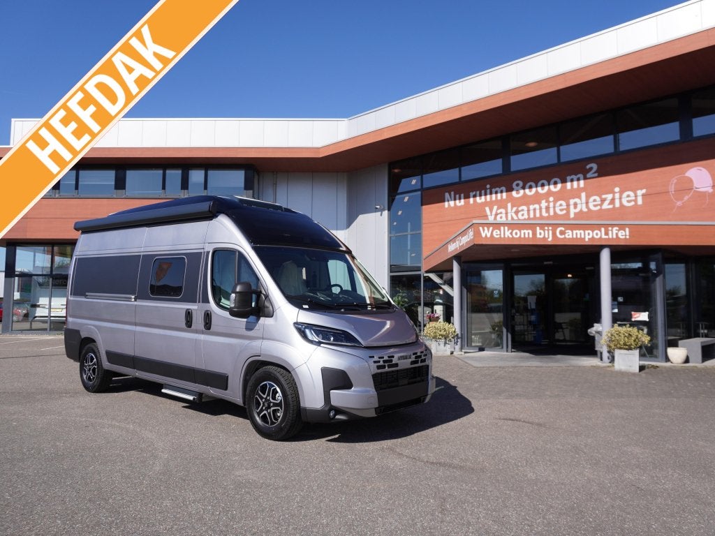 Hymer Yellowstone 601 AUTOM HEAVY CHASSIS, Caravans en Kamperen, Campers, Automaat, Luifel, Buscamper of Camperbus, Fiat