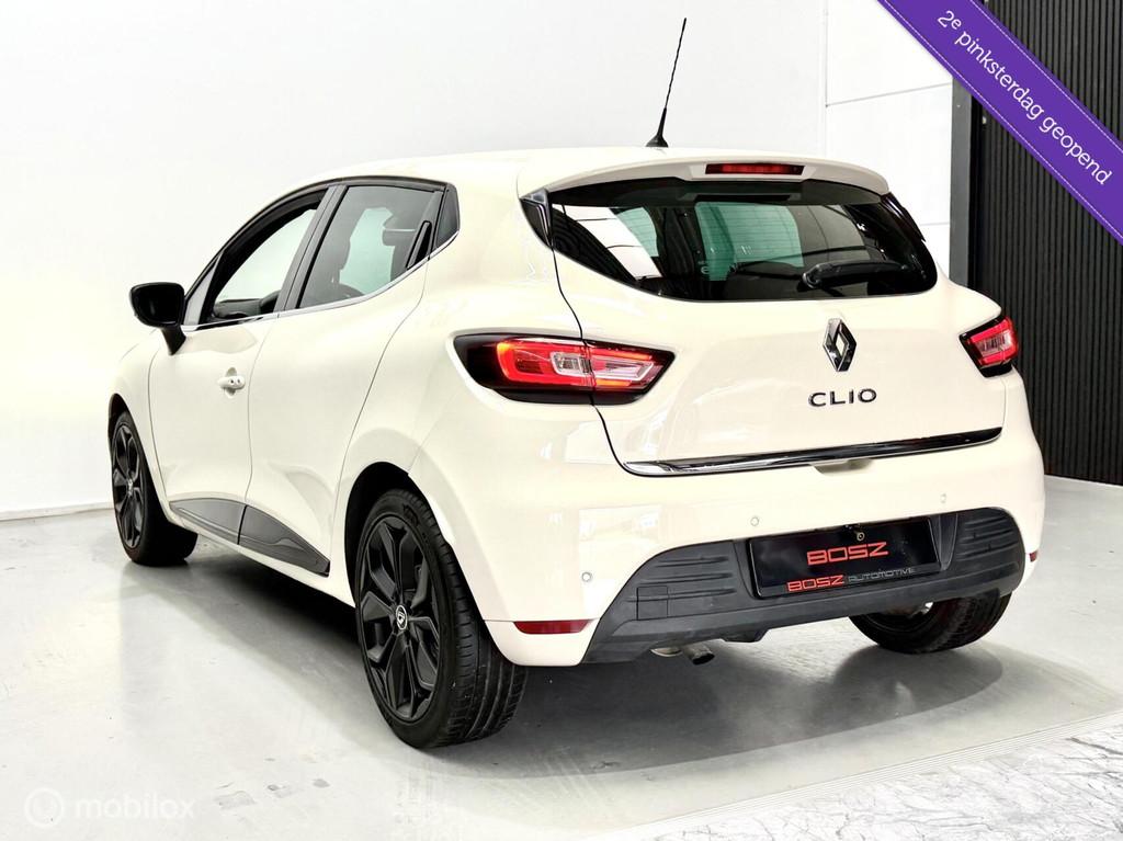 Renault Clio 1.2 TCe Facelift Automaat LED CARPLAY CRUISE CA, Auto's, Zwart, 4 cilinders, Beige, Automatische klimaatregeling