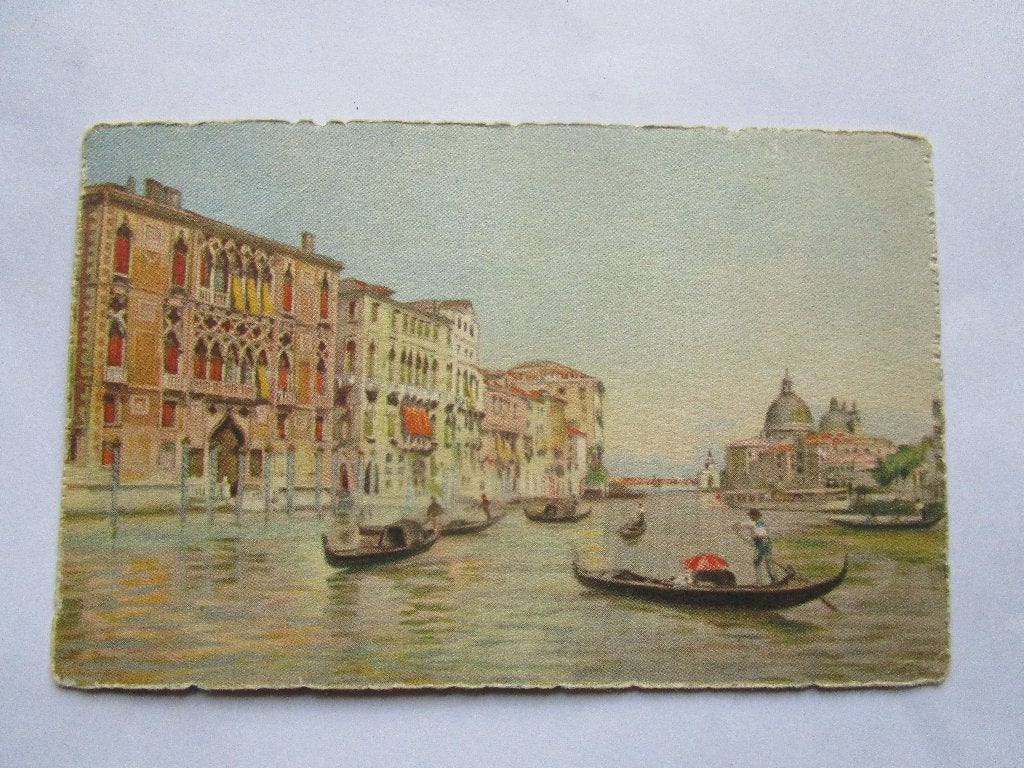 Ansichtkaart Venezia - Canal Grande e.Chiesa della salute, Verzenden, Voor 1920, Ongelopen, Italië