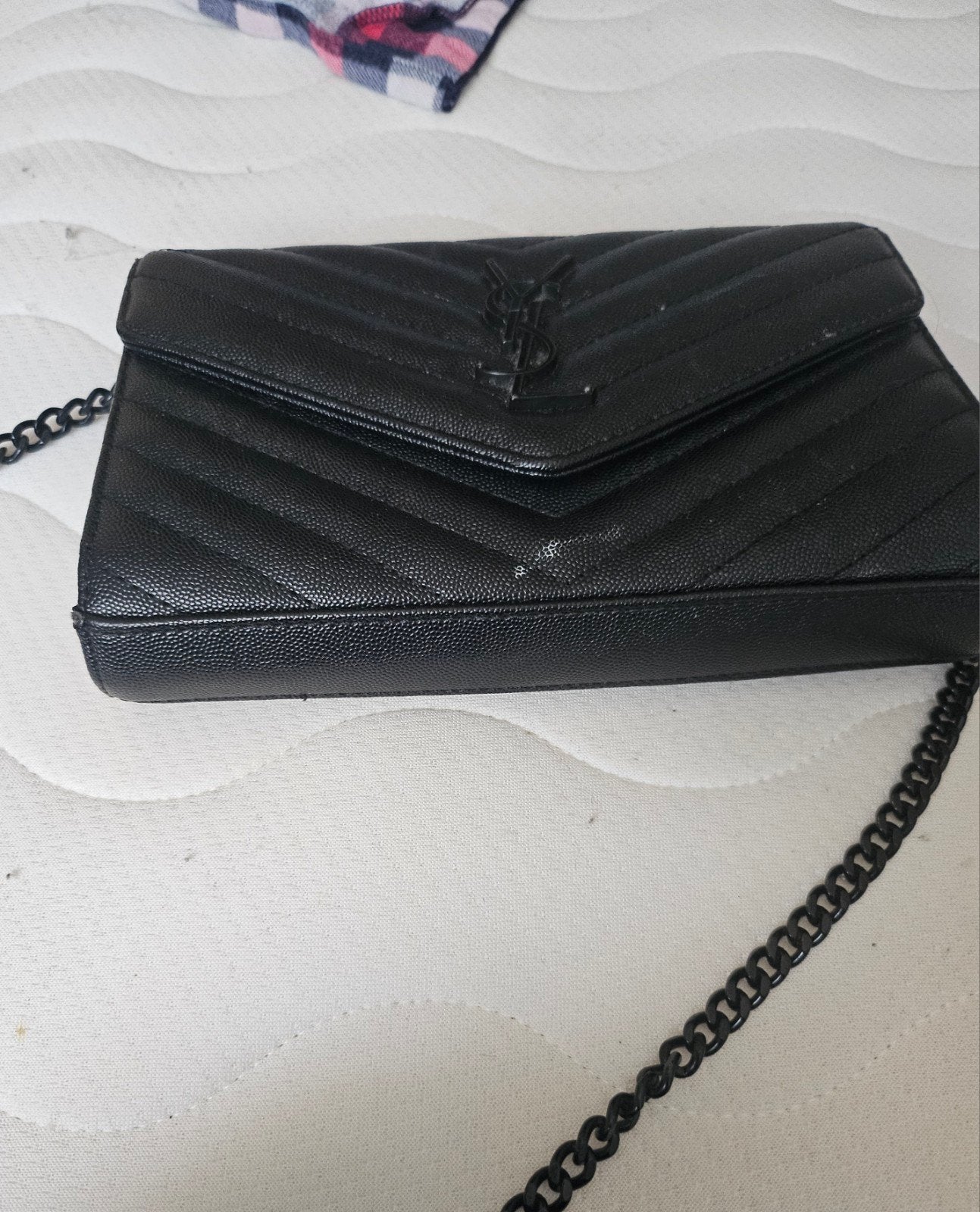 Zwarte YSL schoudertasje, Ophalen, Gebruikt, Zwart, Schoudertasje