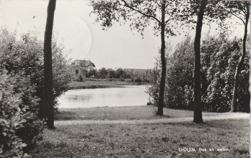THOLEN Bos en Water, Verzenden, 1960 tot 1980, Ongelopen, Zeeland
