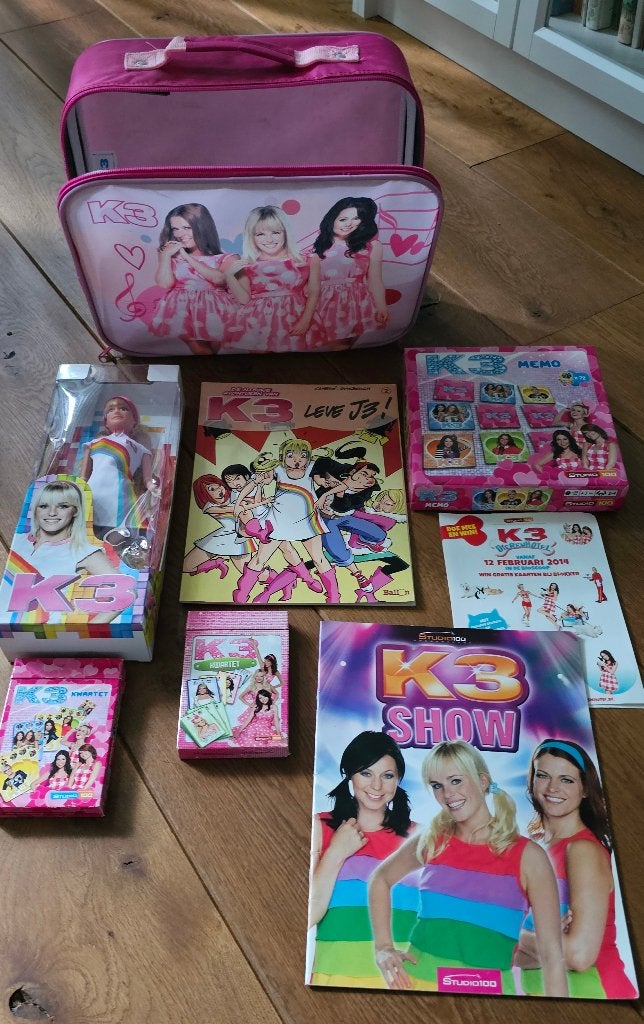 K3 items - Josje Barbie/ koffer/ prog.boek..k, Verzamelen, Ophalen, Zo goed als nieuw, Overige typen