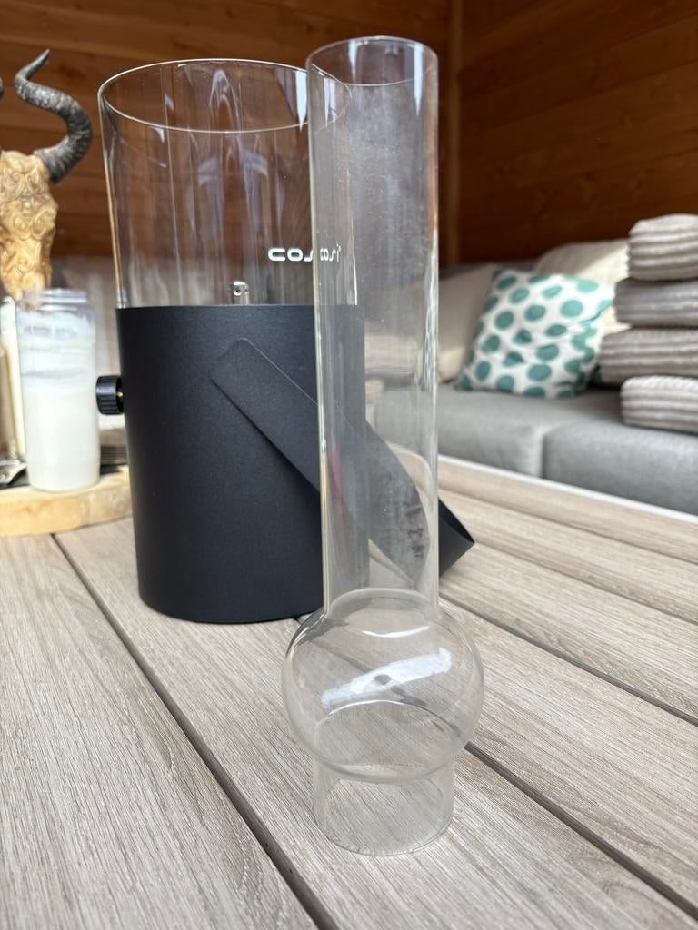Glas voor olielamp, Antiek en Kunst, Ophalen of Verzenden