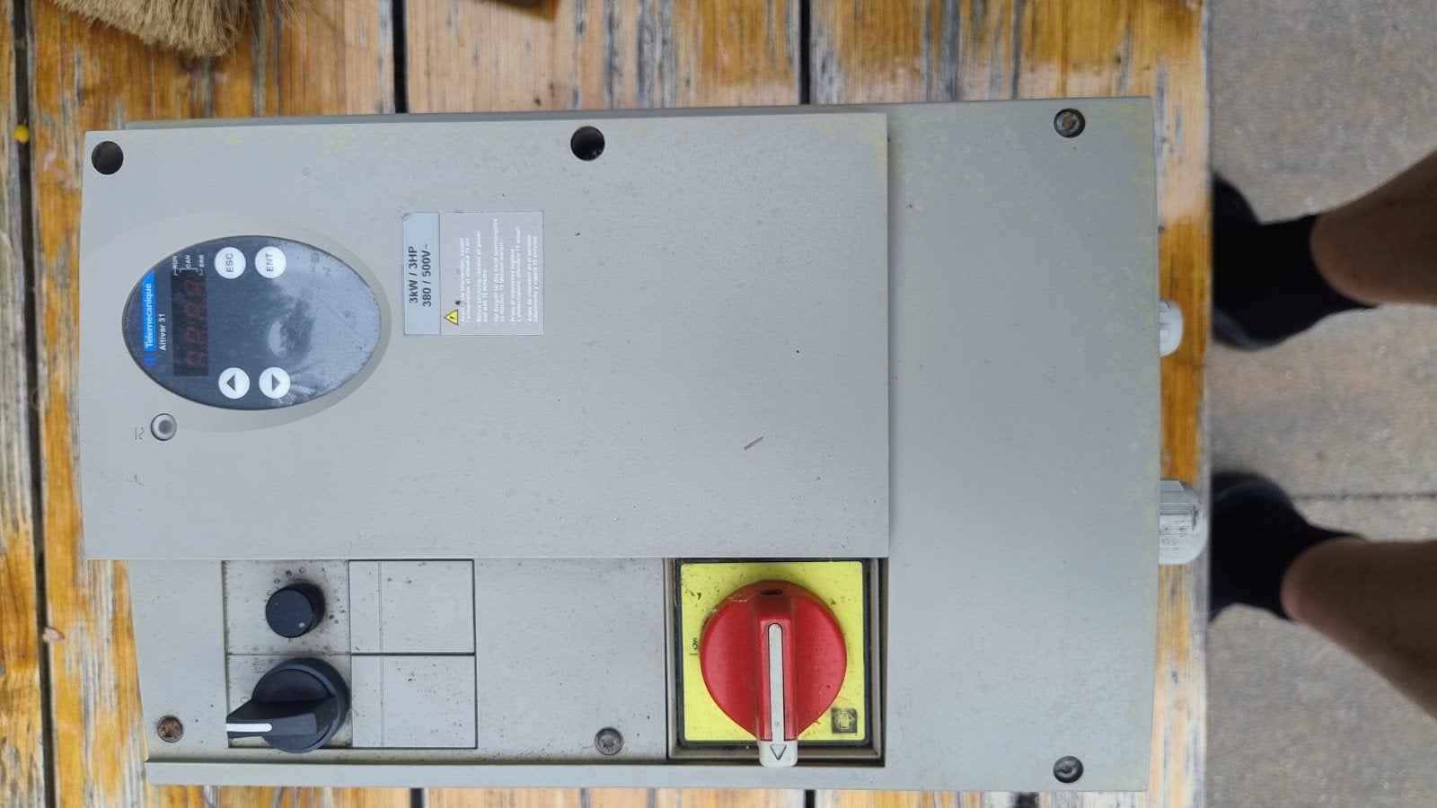 Frequentie regelaar stofdicht altivar 31, Ophalen of Verzenden, Gebruikt