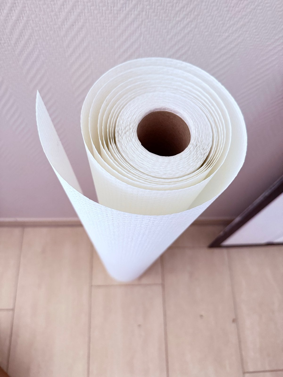 Glasweefsel behang van Gamma - 25m, ruit midden, Huis en Inrichting, Stoffering | Behang, Glasvezelbehang, Wit, 25 tot 50 m², Overige merken