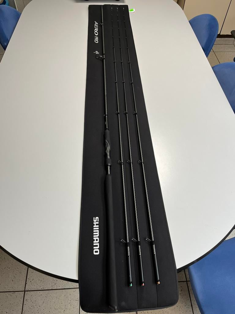 Shimano Aero Pro Distance 12 ft feeder, Watersport en Boten, Hengelsport | Witvissen, Ophalen, Zo goed als nieuw, Werphengel