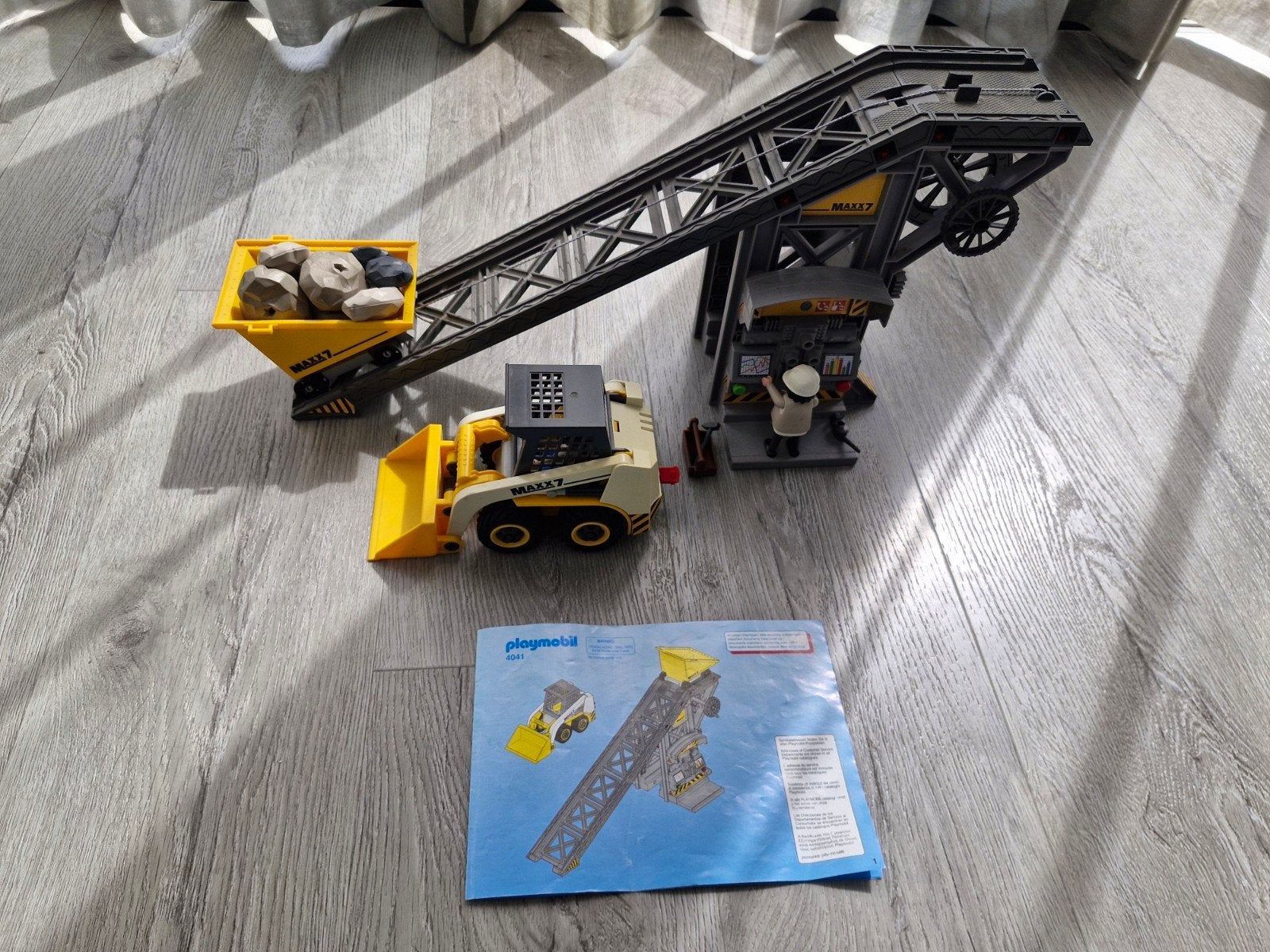 Playmobil Maxx7 Mijn met transportband en shovel, Ophalen of Verzenden, Zo goed als nieuw
