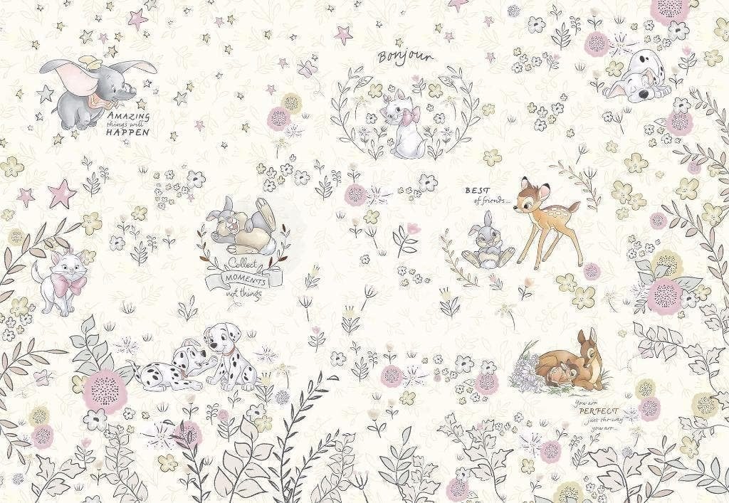Disney Classics Dieren Behang - 368x254 - Gratis Verzending, Ophalen of Verzenden