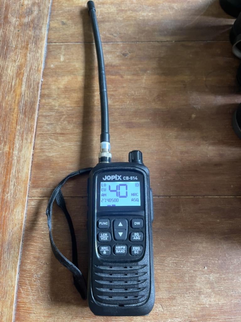 portofoon 27 mc, Met broekklem, Ophalen of Verzenden, Zo goed als nieuw, Portofoon of Walkie-talkie