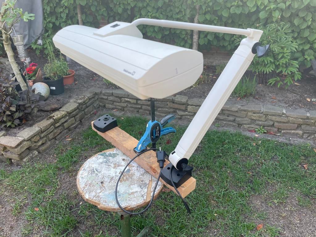 Waldmann SN136 bureaulamp / werklamp, Ophalen, Gebruikt, Metaal, 50 tot 75 cm