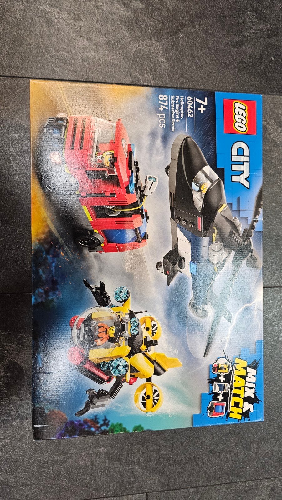 LEGO City 60462 Brandweerhelikopter & Onderwaterrobot - New, Ophalen of Verzenden, Nieuw, Lego