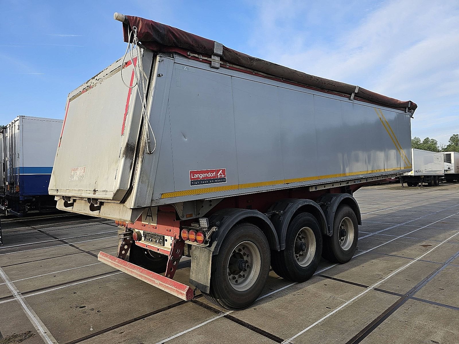 LANGENDORF SKA 24/30, Auto's, Vrachtwagens, Overige kleuren, Bedrijf, ABS, Aanhangers en Opleggers
