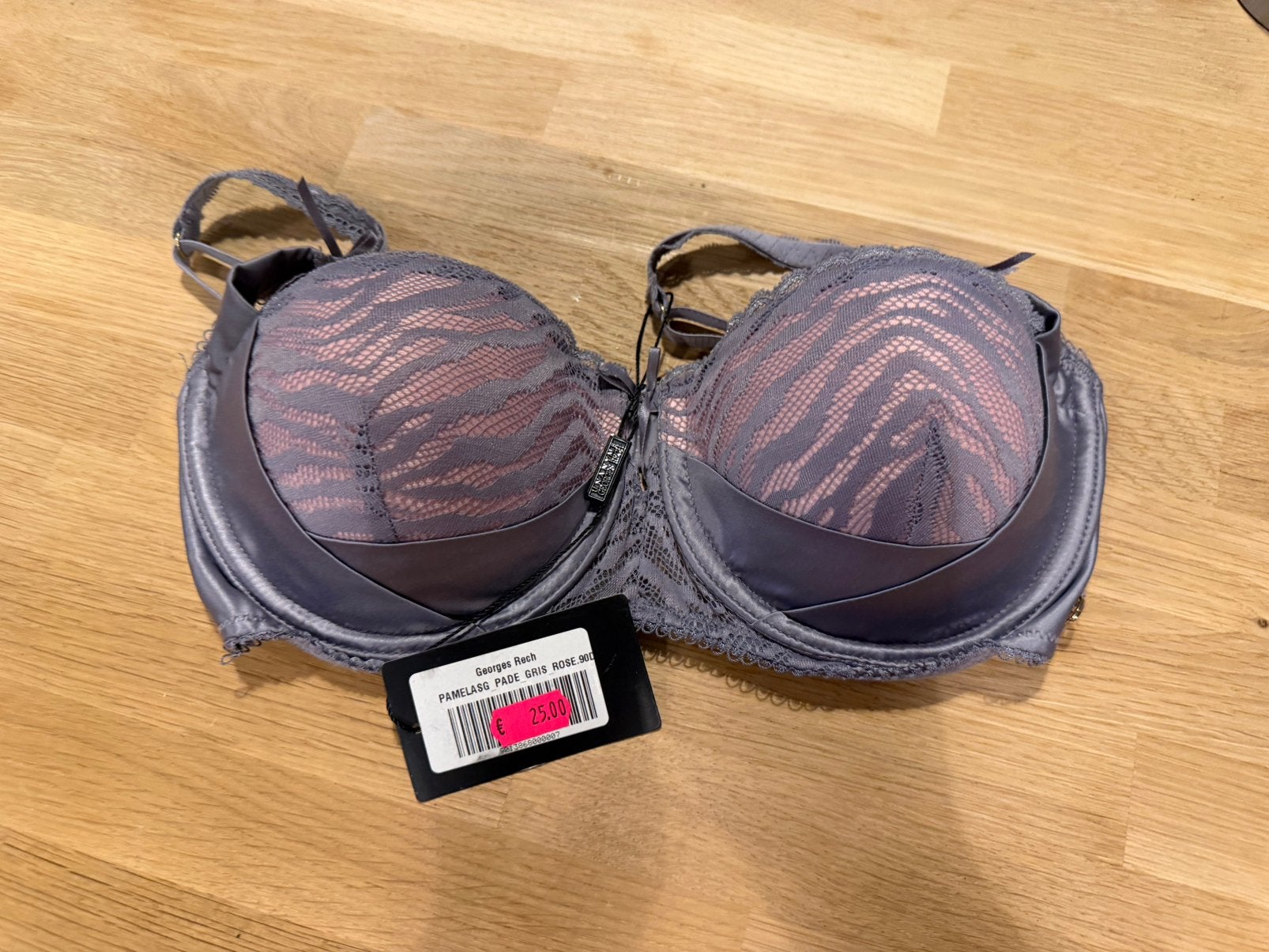 Georges Rech bh 75D NIEUW!! Nu €20, Ophalen of Verzenden, Grijs, BH