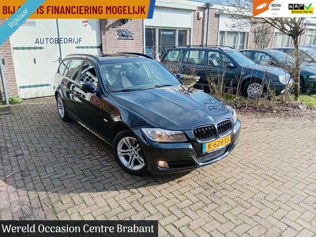 BMW 3-serie Touring 318i 2.0 lci business facelift airco, Auto's, BMW, Euro 5, Achterwielaandrijving, Zwart, 1405 kg