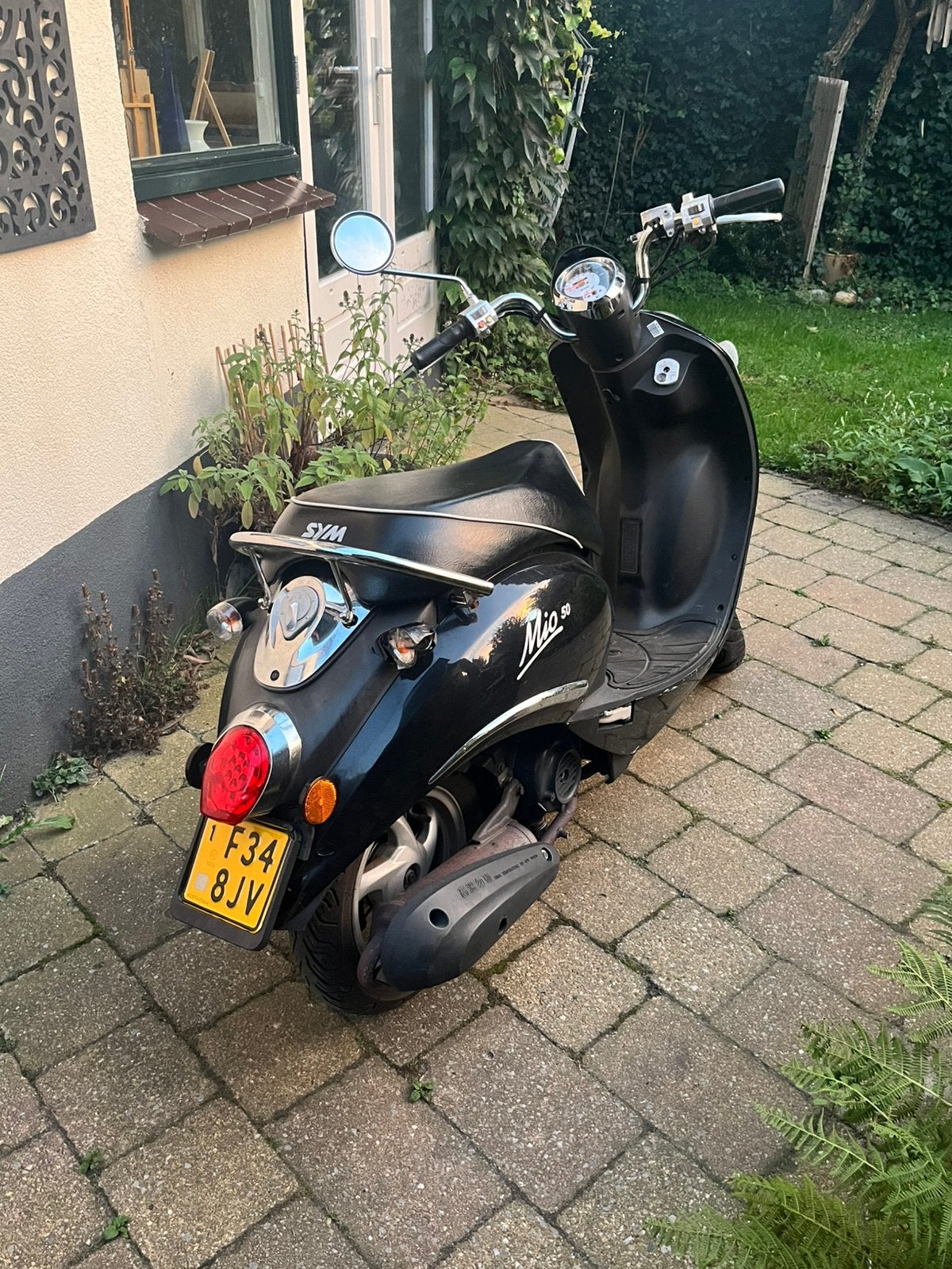 Sym Mio Brom, Fietsen en Brommers, Scooters | SYM, Maximaal 45 km/u, Zo goed als nieuw, Benzine, 50 cc