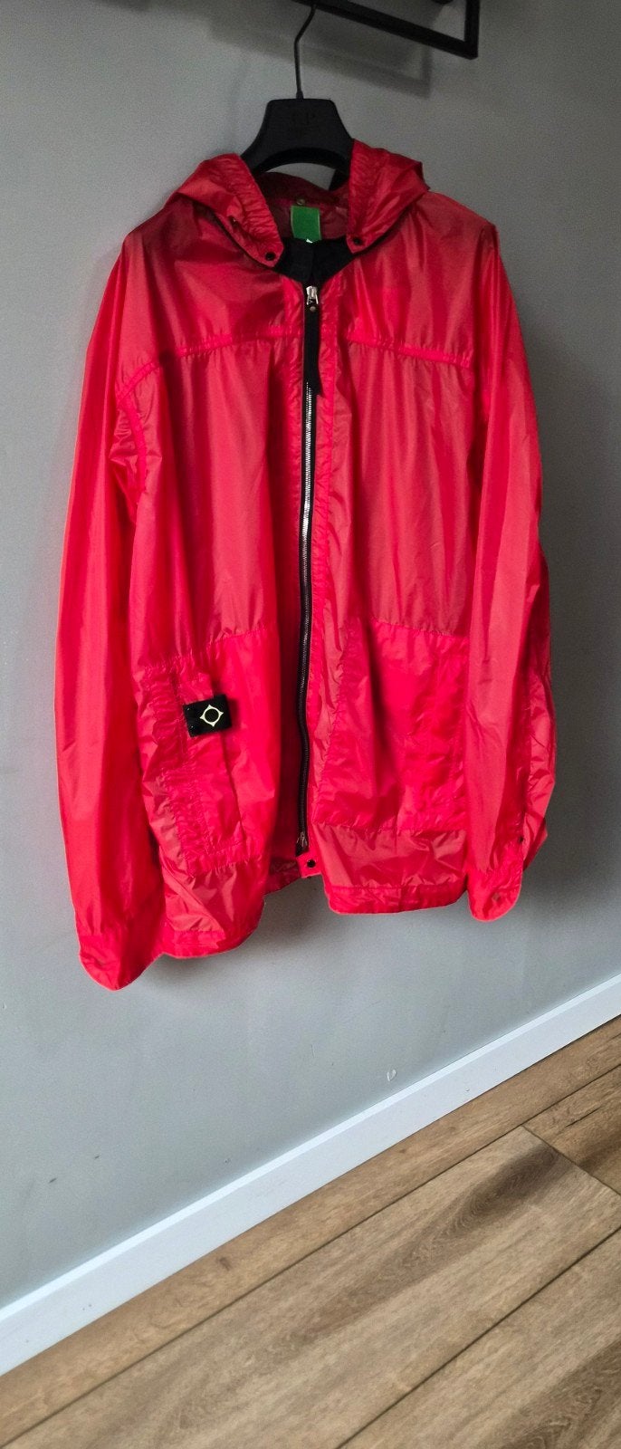 MA.Strum zomerjas, Kleding | Heren, Jassen | Zomer, Zo goed als nieuw, Overige maten, Rood, Ophalen of Verzenden