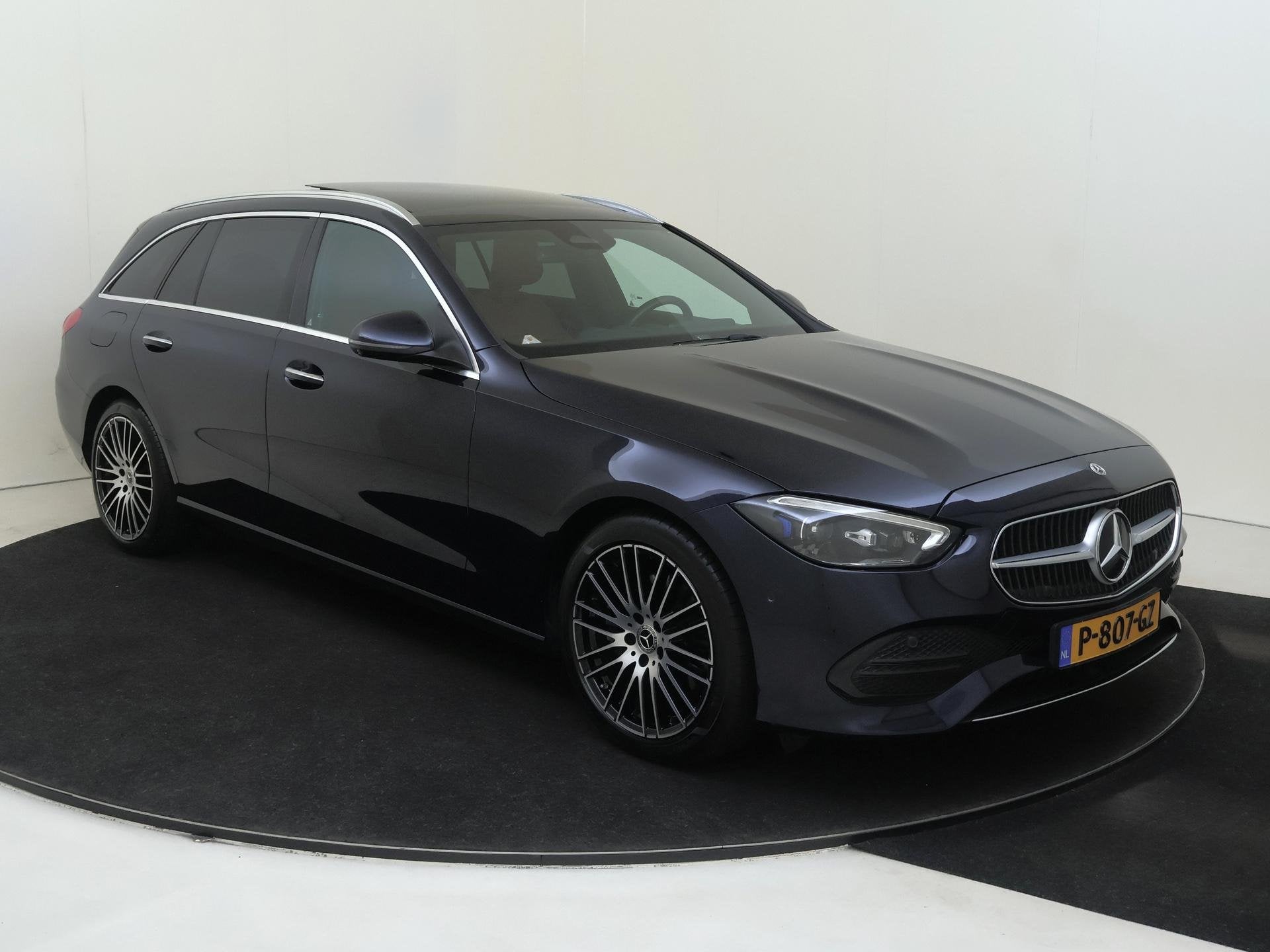 Mercedes-Benz C-klasse Estate 200 Launch Edition Luxury Line, Auto diversen, Automaat, Blauw, Mercedes-Benz, Stationwagon