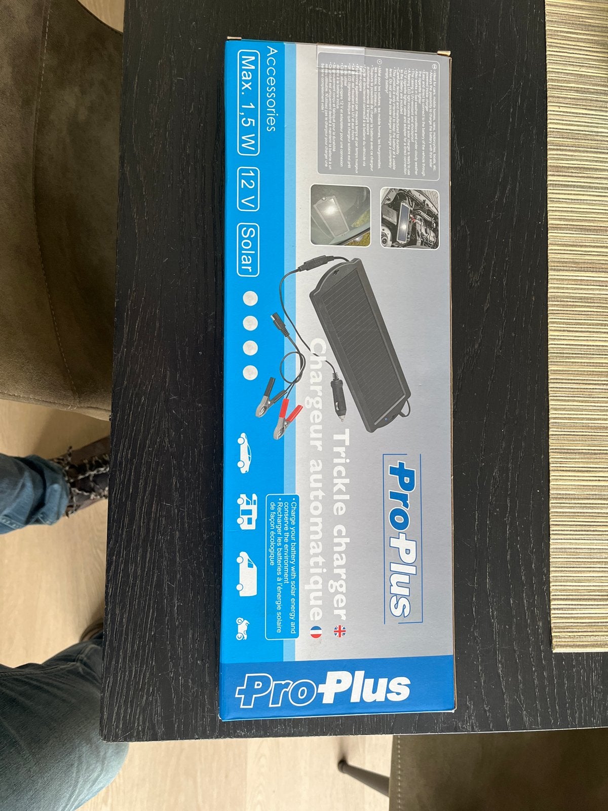 Pro-Plus Solar Druppellader 12V 1.5W - Auto, Camper, Boot, Ophalen of Verzenden, Nieuw, Universele onderdelen