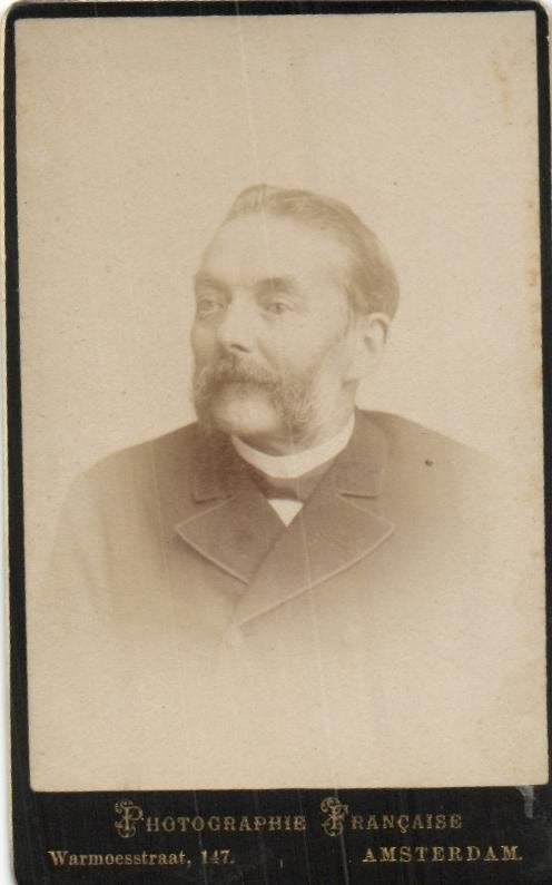 CDV - Photograpfie Francaise Amsterdam - Heer, Gebruikt, Verzenden, Foto, Klederdracht