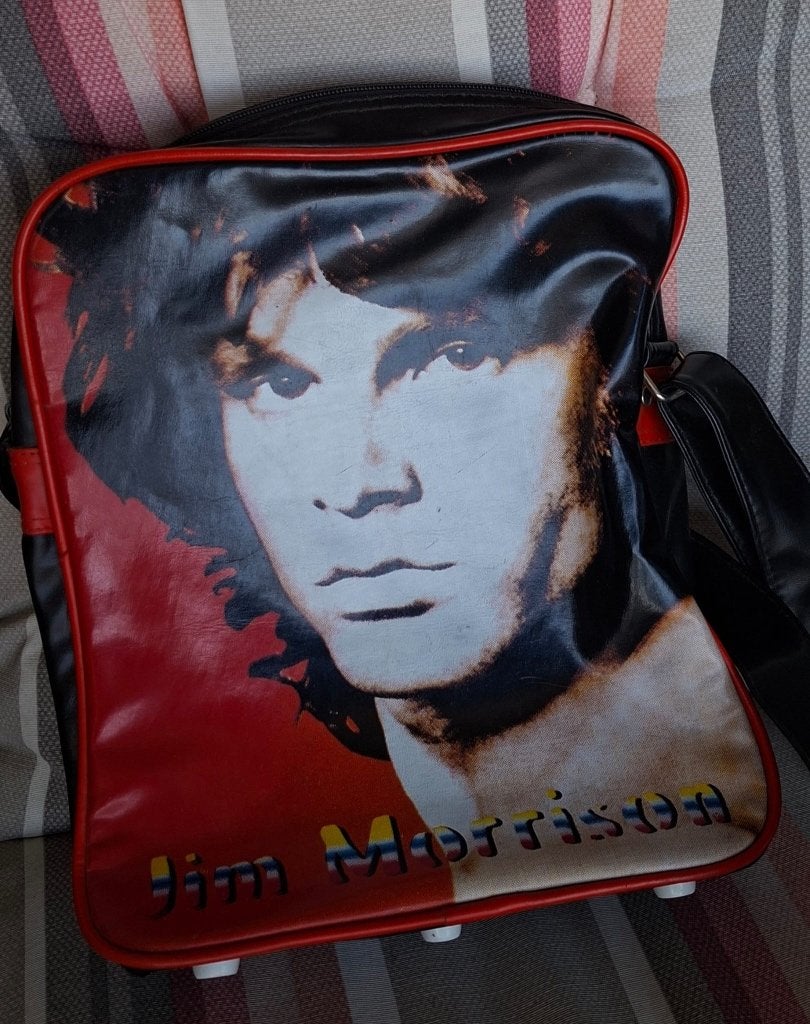 Jim Morrison rugtas, Ophalen of Verzenden, Gebruikt, Overige typen
