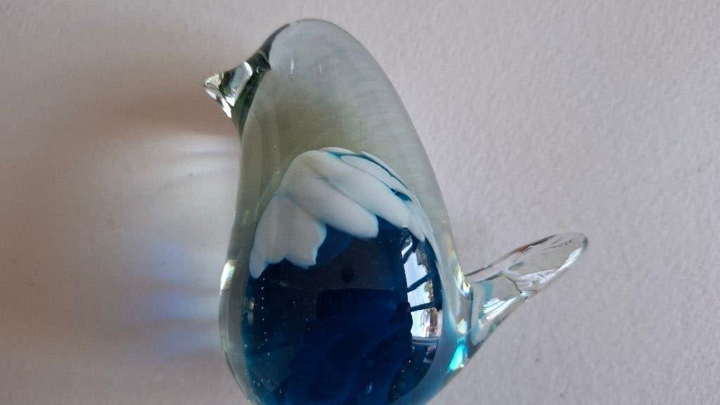 kristallen vogeltje 8 cm, Ophalen of Verzenden
