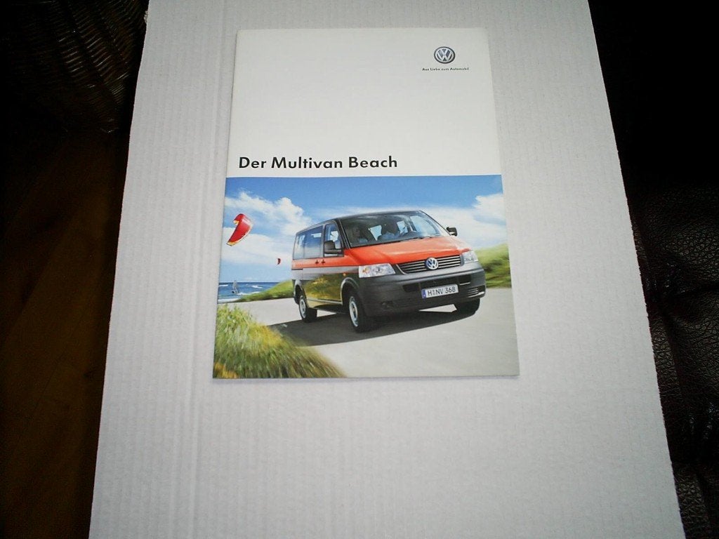 VW Der Multivan Beach 5 / 2006 22 pag. Duits, Ophalen of Verzenden, Zo goed als nieuw, Volkswagen