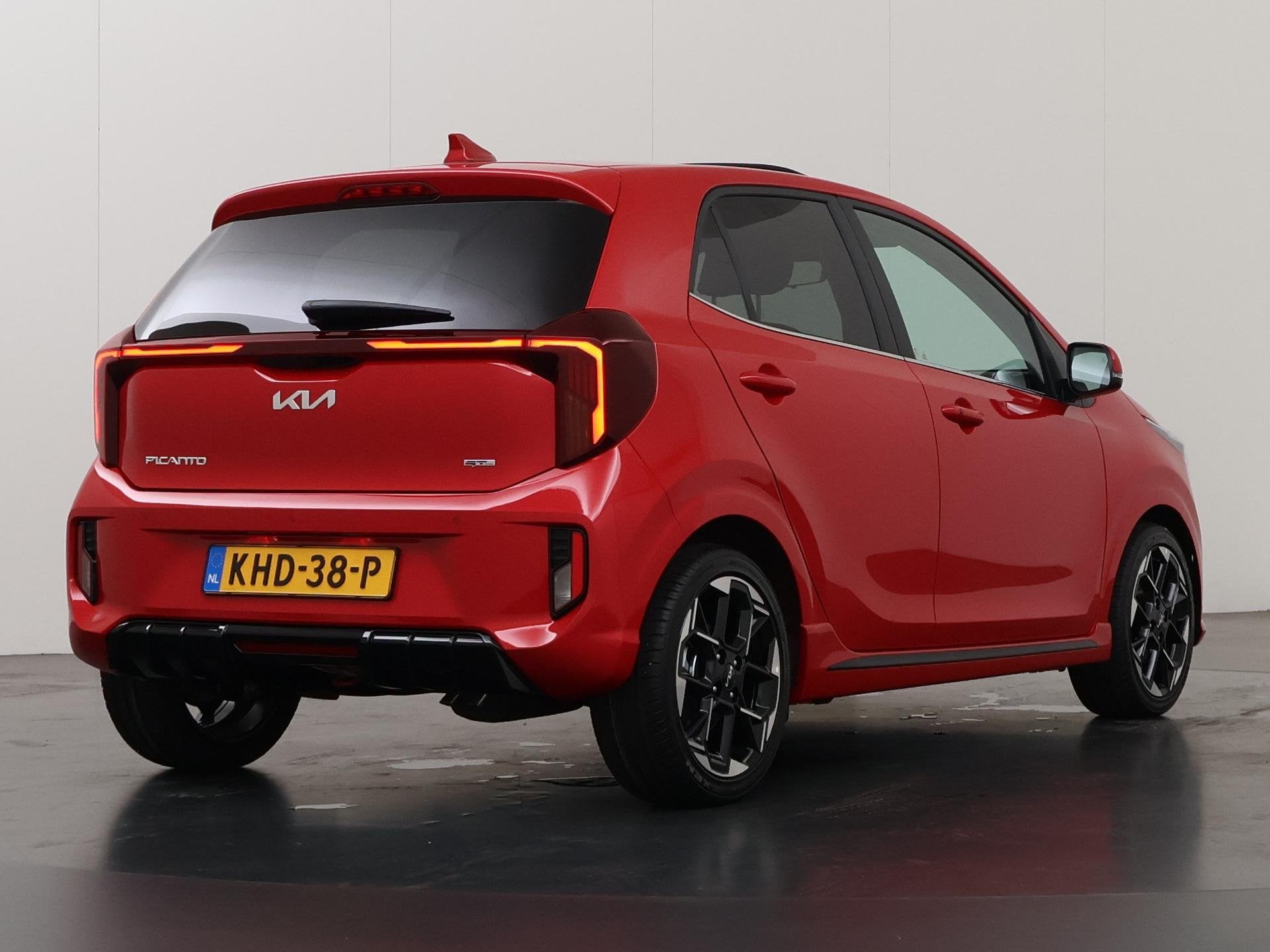 Kia Picanto 1.0 GDi GT-Line AMT | Panoramaschuifdak | Stoelv, Auto's, 4 stoelen, 68 pk, Origineel Nederlands, 3 cilinders