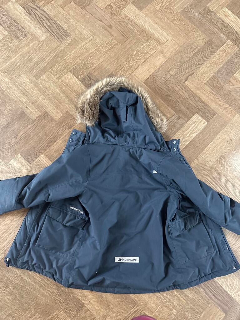Didriksons 100% Waterdichte Winterjas met Bontkraag, Ophalen of Verzenden, Gebruikt, Jongen of Meisje, Jas