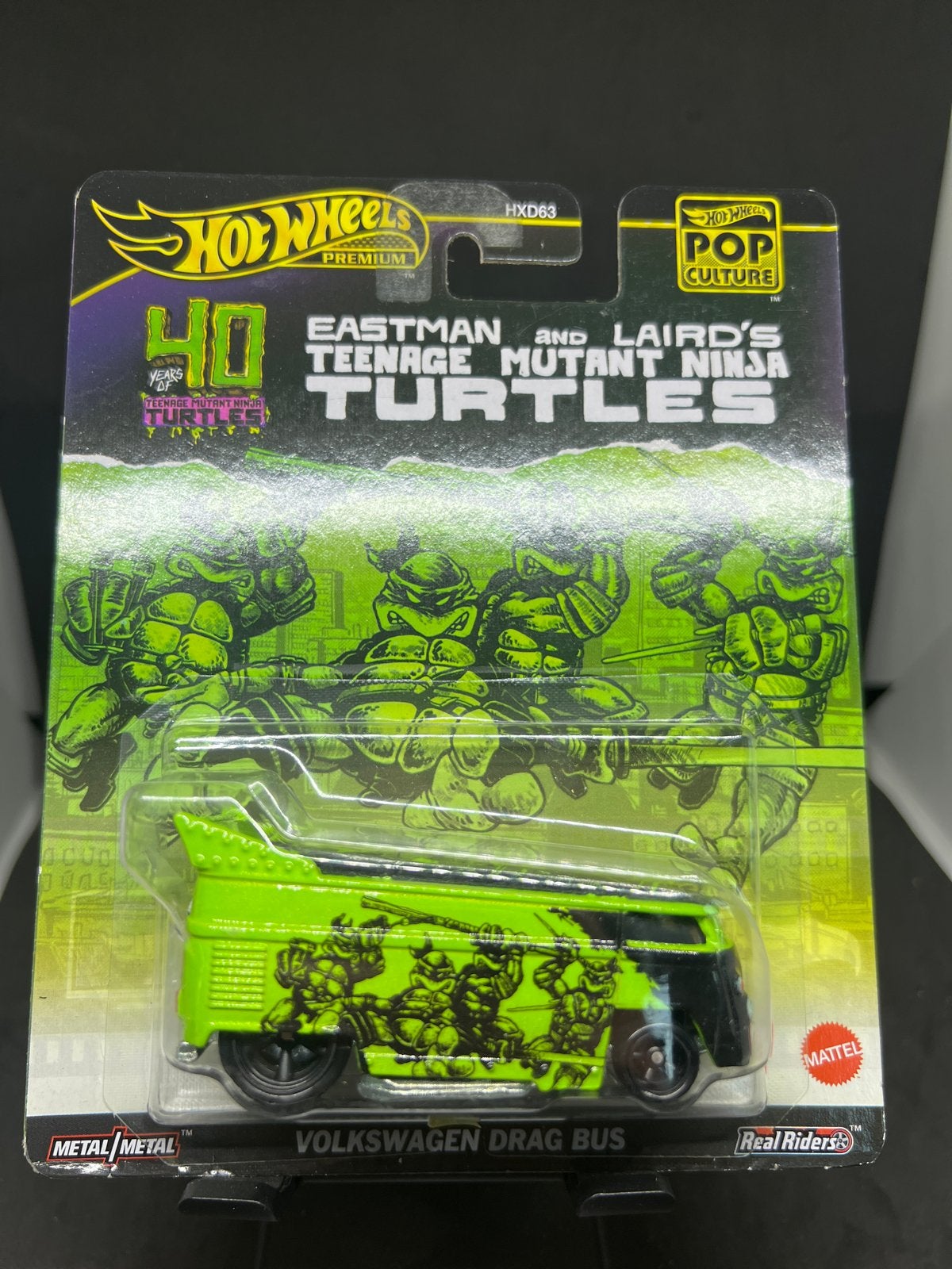 Hot Wheels Premium TMNT Volkswagen Drag Bus HXD63, Ophalen of Verzenden, Nieuw