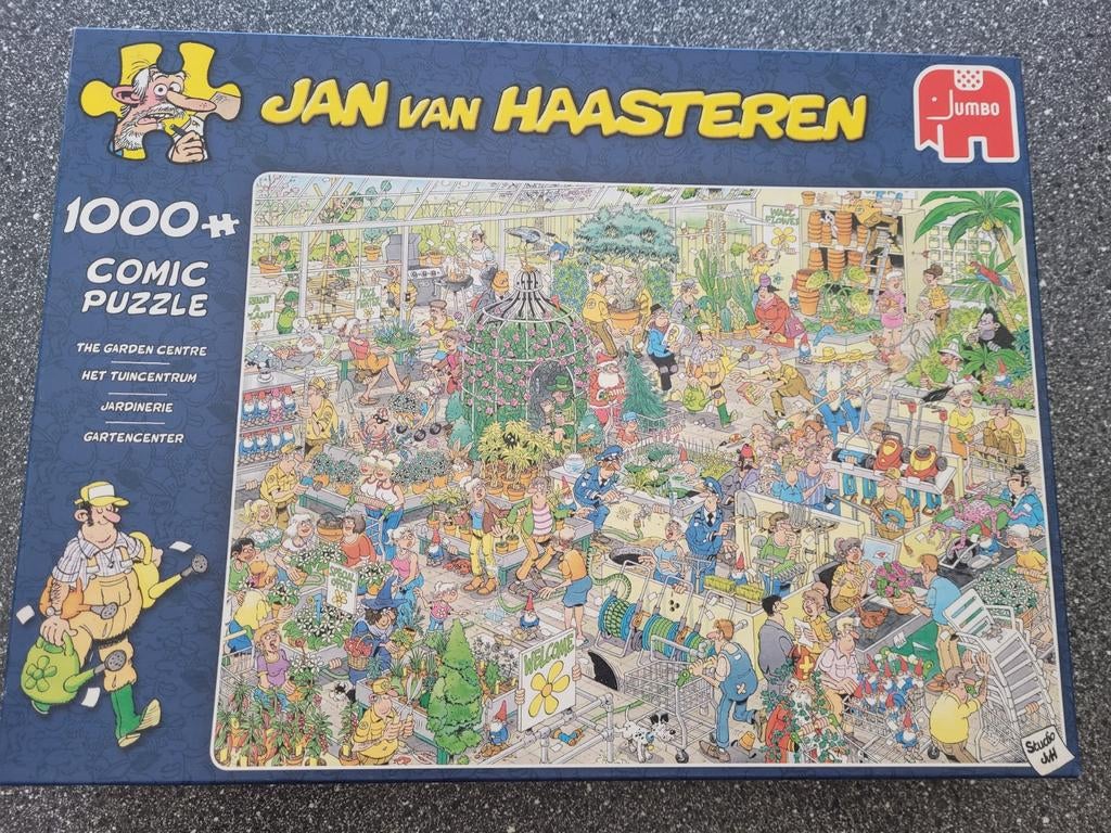 Jan van Haasteren Het Tuincentrum, Ophalen of Verzenden, 500 t/m 1500 stukjes, Zo goed als nieuw, Legpuzzel