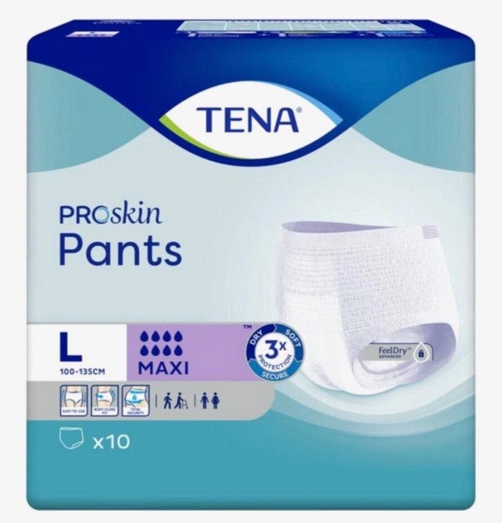 Tena pants maxi maat L nieuw en dicht, Diversen, Ophalen of Verzenden, Nieuw