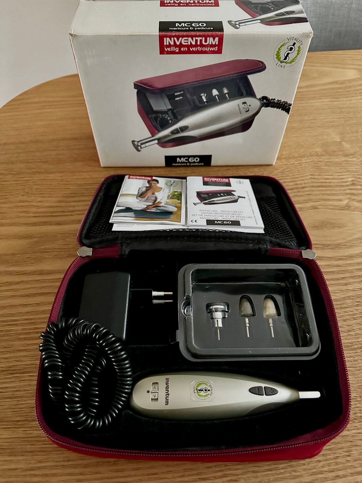 Pedicure & Manicure set Inventum, Witgoed en Apparatuur, Verzenden, Zo goed als nieuw, Hand- en Voetverzorging