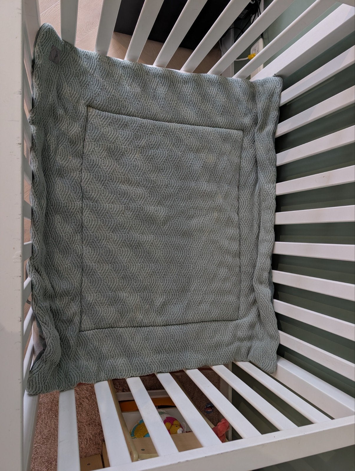 Jollein boxkleed groen, Groen, Gebruikt, Jollein, Ophalen of Verzenden