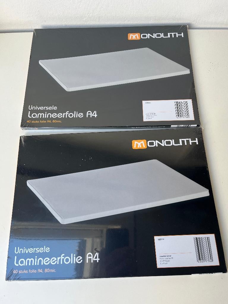 Universele Lamineerfolie A4 80 stuks voor 12 euro, Diversen, Ophalen of Verzenden, Nieuw