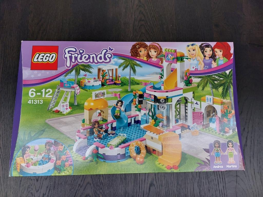41313 LEGO friends heartlake zwembad, Lego, Friends, Ophalen of Verzenden, Zo goed als nieuw