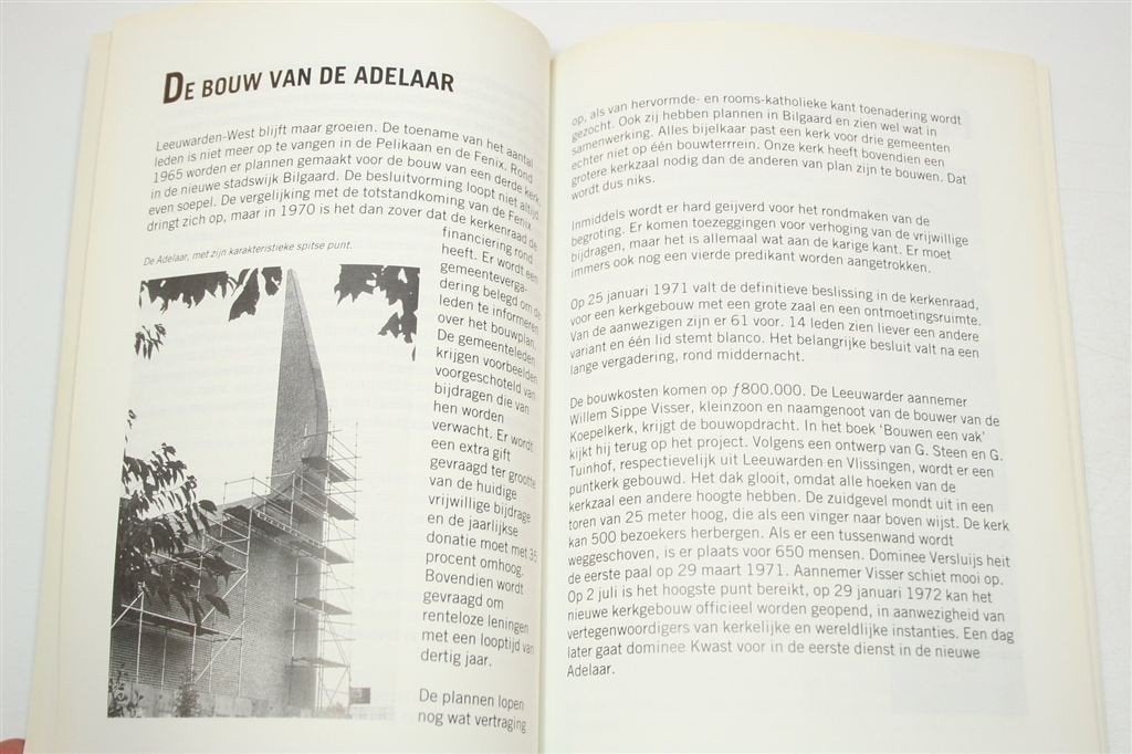 Leeuwarden-West Kerk — Jubileumboek 1957-1997 Zeldzaam, Ophalen of Verzenden, Gelezen