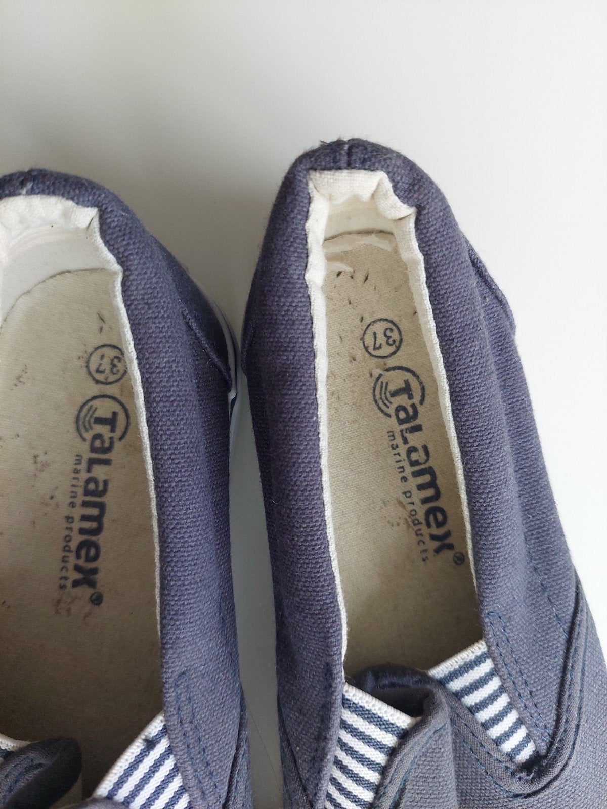 Talamex instappers maat 37, Blauw, Instappers, Zo goed als nieuw, Talamex