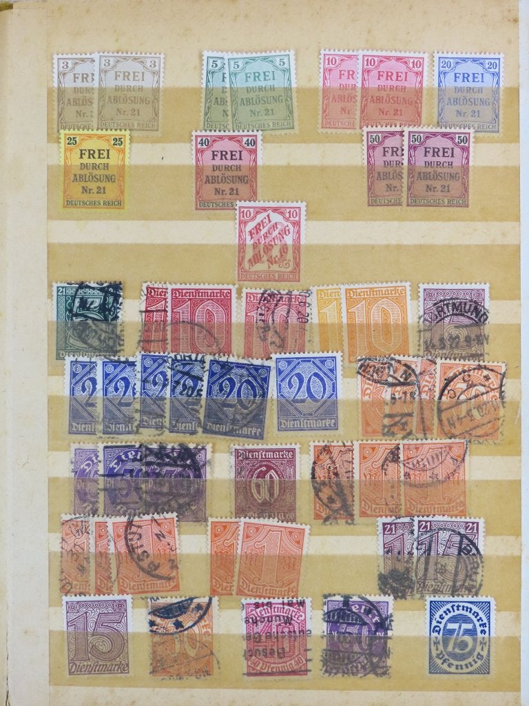 OUD-DUITSLAND/GEBIEDEN - leuk kavel - (H56) - 1/2 -, Ophalen of Verzenden, Buitenland