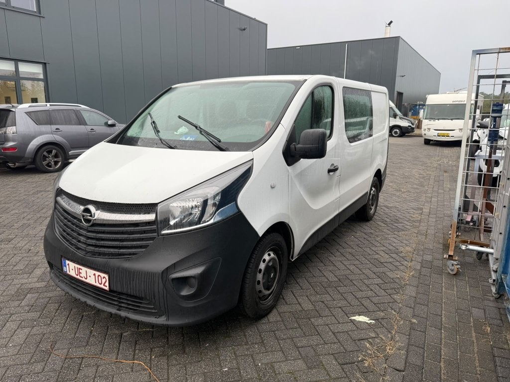 Opel Vivaro 1.6 CDTI L1H1 DC 6-plaatsen, Auto diversen, Ophalen, Overige carrosserieën, Wit, 1598 cc