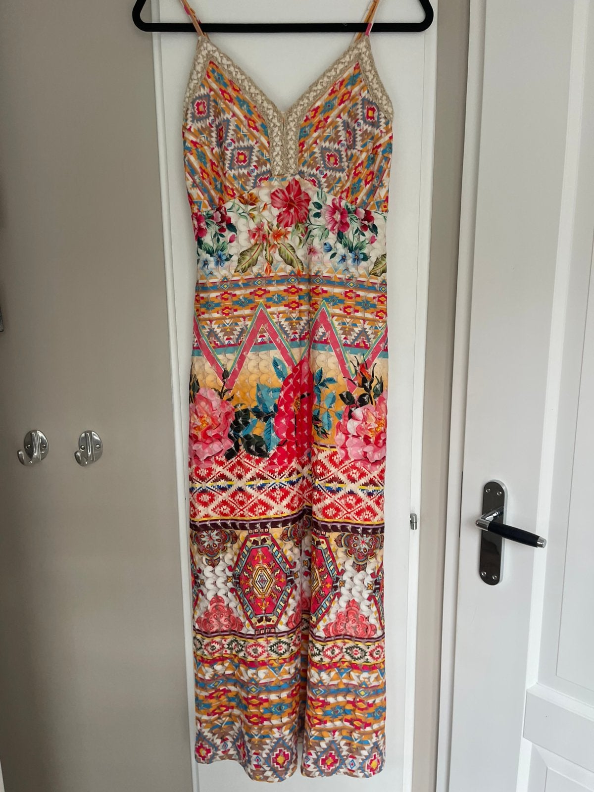 101 idees maxi jurk maat S, Ophalen of Verzenden, Zo goed als nieuw, Maat 36 (S), Beige