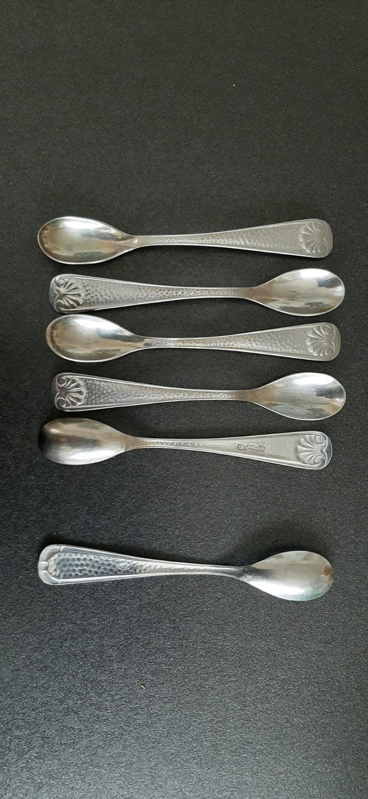 6 theelepeltjes retro vintage, Huis en Inrichting, Ophalen of Verzenden