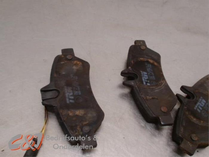Remblok achter van een Volkswagen Crafter, Gebruikt, -, Volkswagen, -