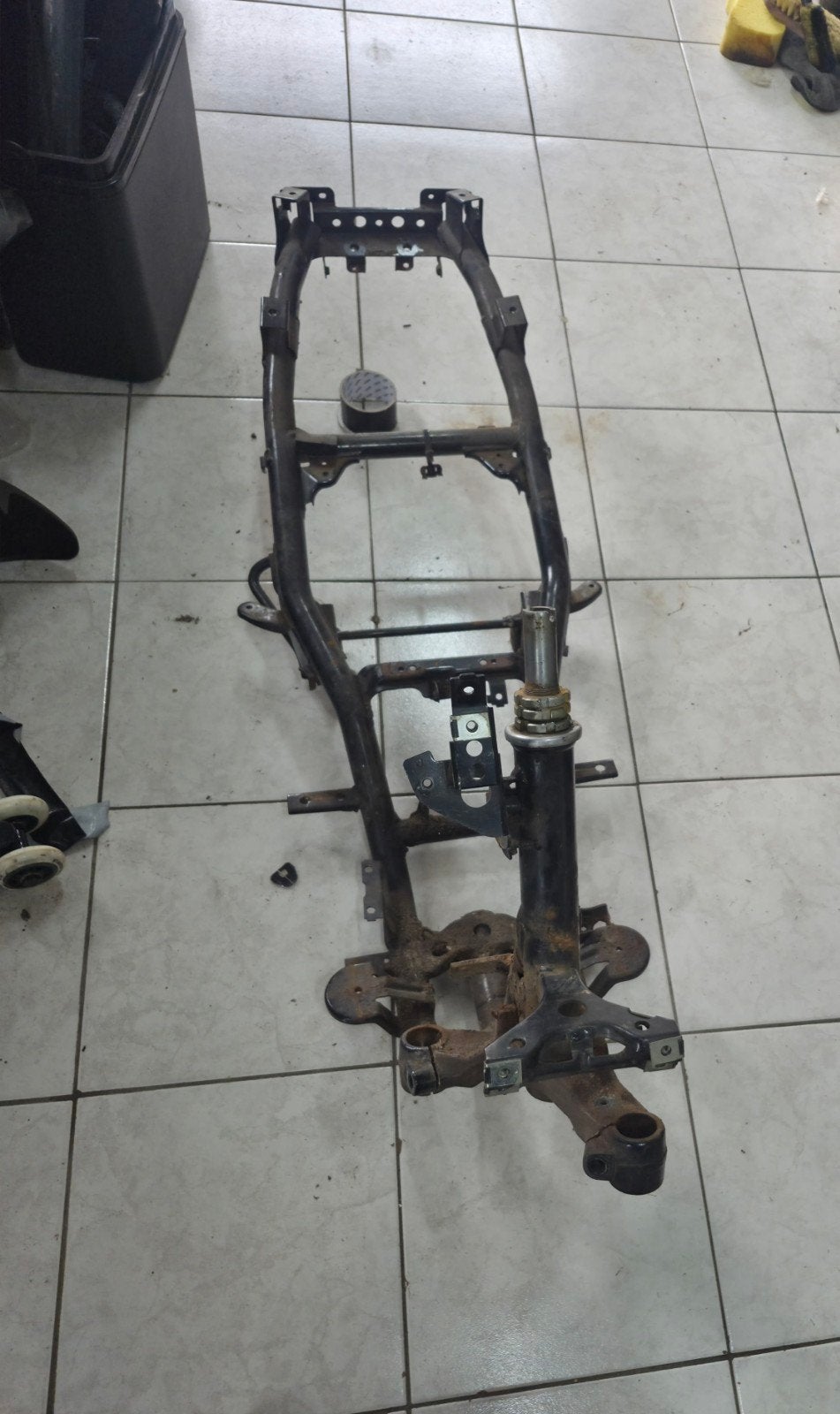 Yamaha aerox wok frame, Fietsen en Brommers, Brommeronderdelen | Scooters, Ophalen, Frame, Yamaha