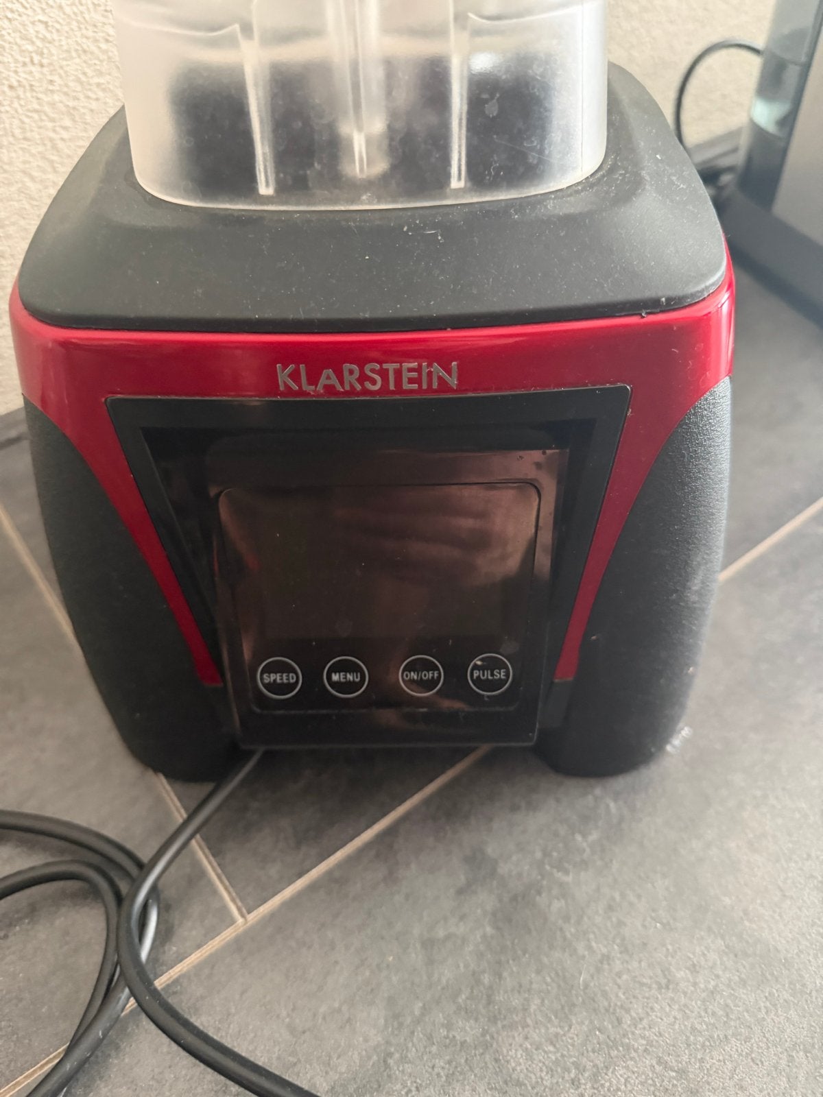 Klarstein Powerblender - Rood, Witgoed en Apparatuur, Ophalen of Verzenden, Gebruikt, Powerblender