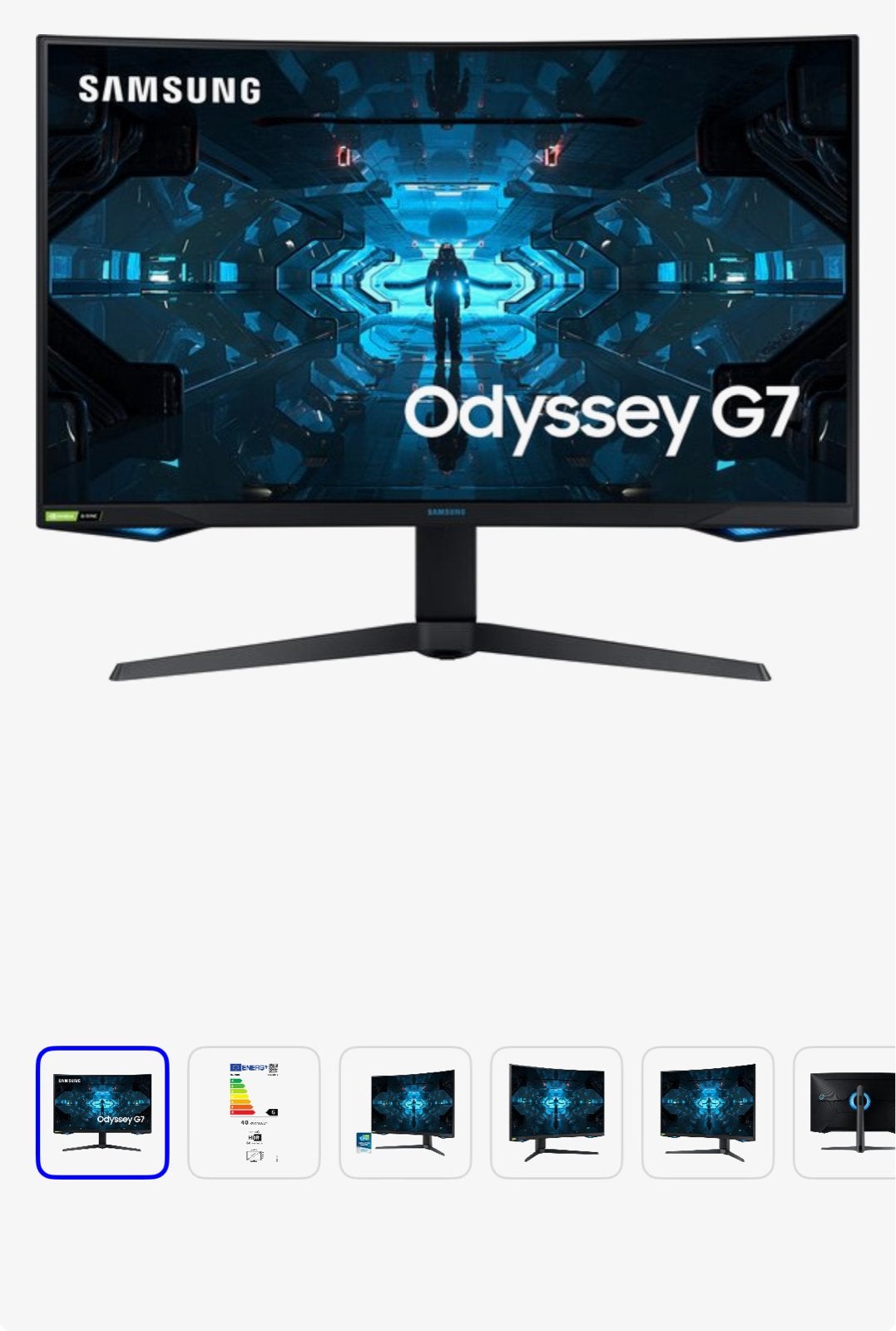 Samsung Odyssey G7, Gaming, Gebruikt, Curved, VA